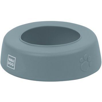 Collar WAUDOG Silicone миска-непроливайка 750мл сірий 507811 фото