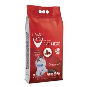 Van Cat Classic бентонітовий наповнювач для котячого туалету, уп. 5 кг 55445 фото