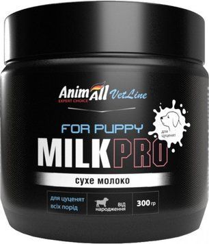 AnimAll АнімАлл ВетЛайн ПРО сухе молоко для цуценят, 300 г 166701 фото