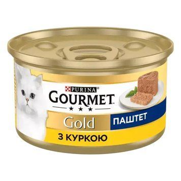 Purina Gourmet Gold Гурме Голд з Куркою паштет 85г 7613031381494 фото