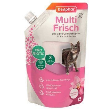 Beaphar Знешкоджувач запаху для котячих туалетів (ODOUR KILLER) з запахом орхідеї, 400 г 156 фото