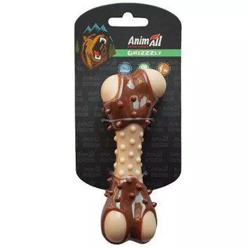 AnimAll іграшка Кістка з ароматом м'яса M, коричнева 149 155 фото