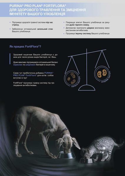 Purina ProPlan ФортіФлора Канін 20, уп 30 саше по 1г 2512 фото