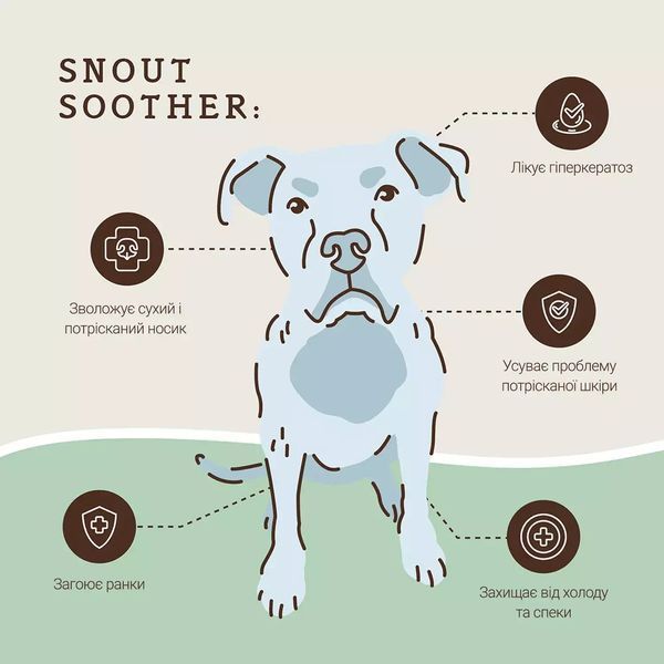 Natural Dog Company Бальзам для носика Snout Soother 4.25мл стік ND-SNSR-01 фото