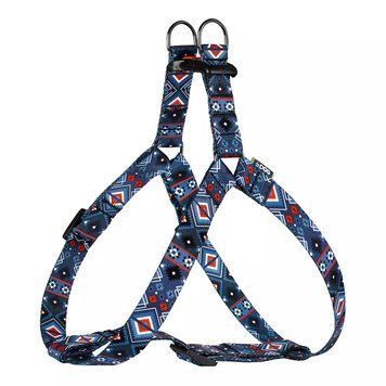 HIDOG Шлея Aztec Purple з нейлону регульована (обхват груд. клітини 40-56 см, ширина -16 мм) 2767 фото