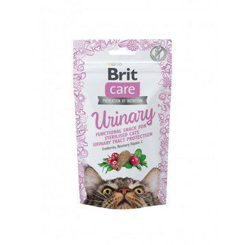Brit Care Functional Snack Urinary Ласощі для котів для здоров я сечовидільної системи з індичкою 50 г 111900 фото
