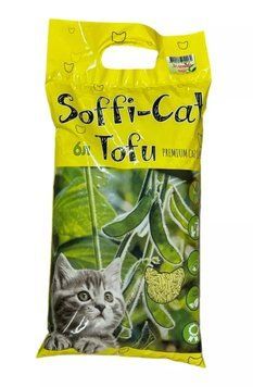 Soffi-Cat Tofu Premium наповнювач для котячого туалету Тофу Зелений чай 6 л 5325170 фото