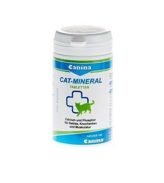 Canina Cat-Mineral Tabs Вітамінно-мінеральний комплекс для котів 75 г 150 табл. 220922 AD фото