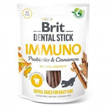 Brit Ласощі Дентал Стік Імуно д/імунітету 7 шт 251г. 112104 фото