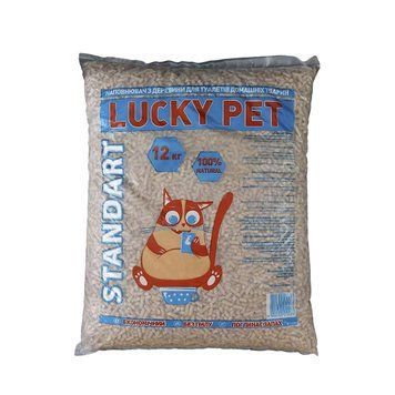 Lucky Pet Standart Наповнювач дерев'яний 12 кг 103919 фото