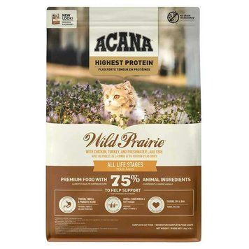 Acana Wild Prairie Cat Сухий корм з куркою, індичкою та рибою для кошенят і котів, уп. 340 г a64034 фото